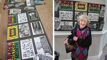 Manchester care home celebrates Black History Month